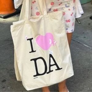 I Heart Djerf Avenue Pop Up Tote Bag
